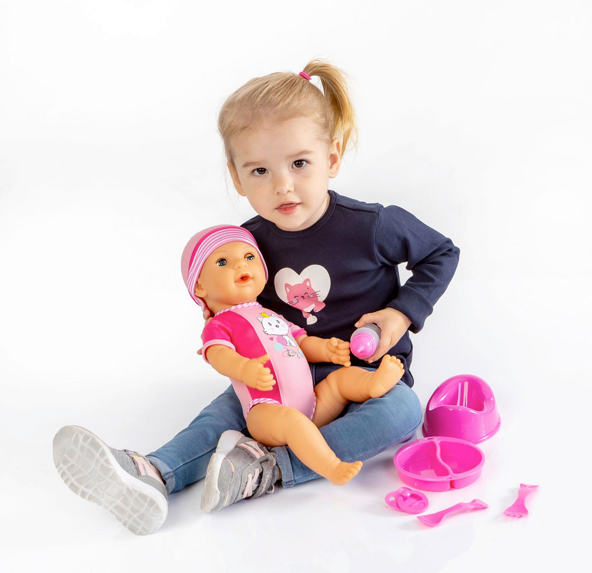 BABYPUPPE - Rosa, Basics, Kunststoff (21.2/41/34.1cm)