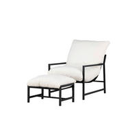 LOUNGESESSEL  - Schwarz/Weiß, MODERN, Textil/Metall (70/68/86cm) - Gardenson