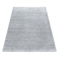 HOCHFLORTEPPICH 80/150 cm Brilliant 4200 silber Silberfarben  - Silberfarben, Basics, Textil (80/150cm)