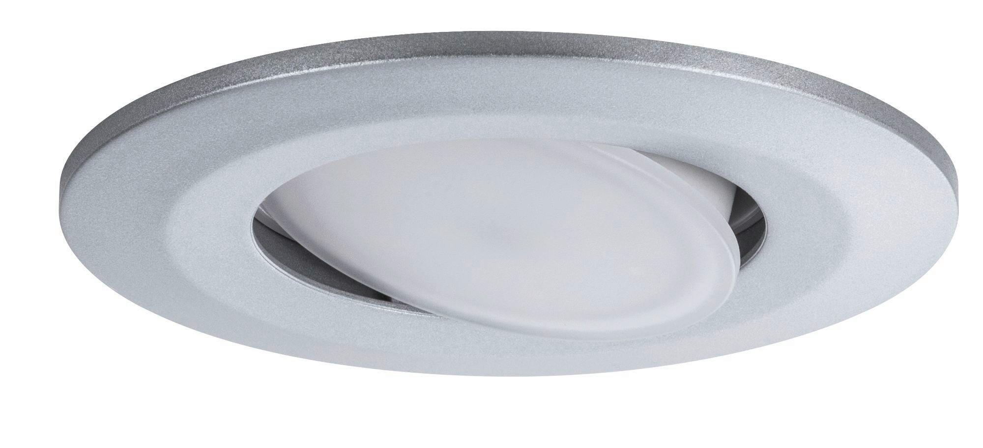 LED-DECKENLEUCHTE 9 cm  - Chromfarben, Basics, Kunststoff (9cm) - Paulmann