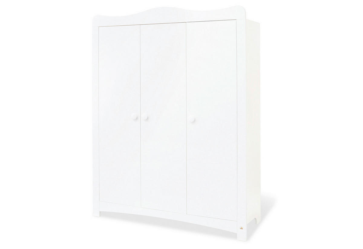 BABYZIMMER PINOLINO FLORENTINA  - Weiß, Trend, Holz/Holzwerkstoff - Pinolino