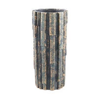 DEKORATIVNA VAZA    kamen  - siva, Basics, kamen (50/22/22cm)