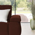 ECKSOFA in Struktur Rostfarben  233/313 cm  - Rostfarben/Schwarz, Design, Kunststoff/Textil (233/313cm) - Emilio Belluti