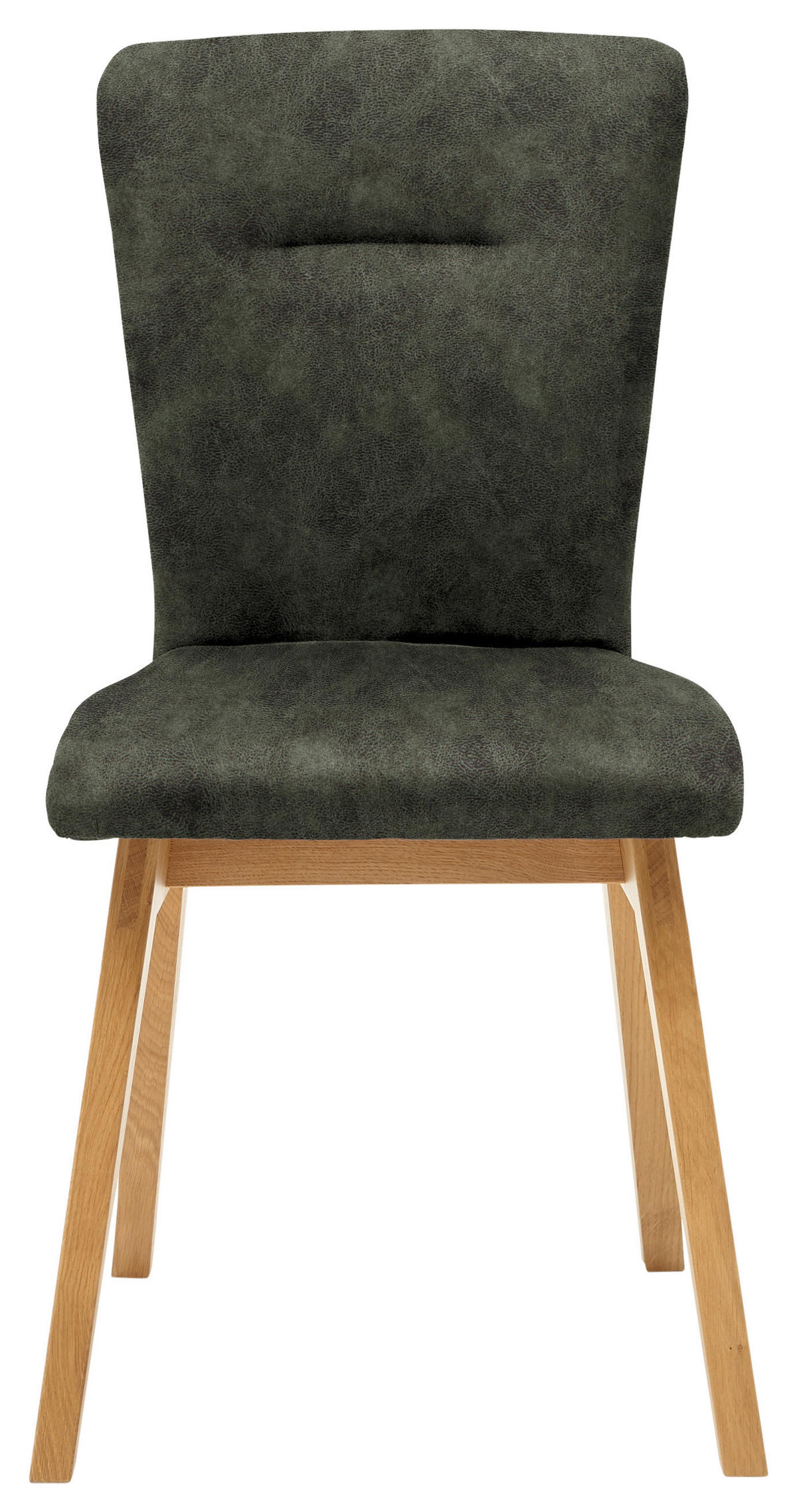 STUHL in Holz, Textil Dunkelgrün  - Dunkelgrün, KONVENTIONELL, Holz/Textil (46/91/66cm) - Dieter Knoll