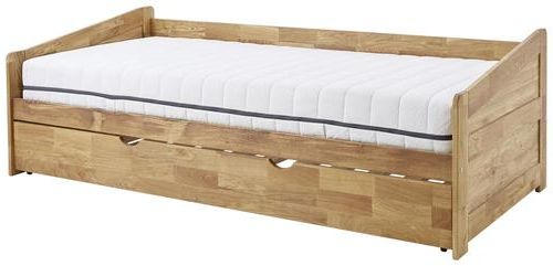 Ausziehbett 90/200 cm in Eichefarben
