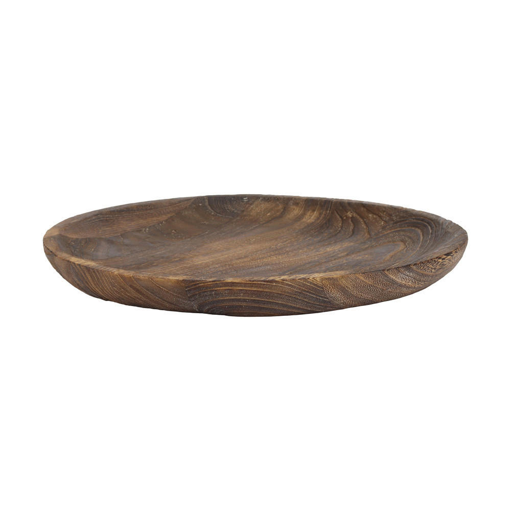DEKORAČNÍ MISKA - Basics, dřevo (41/4/41cm)