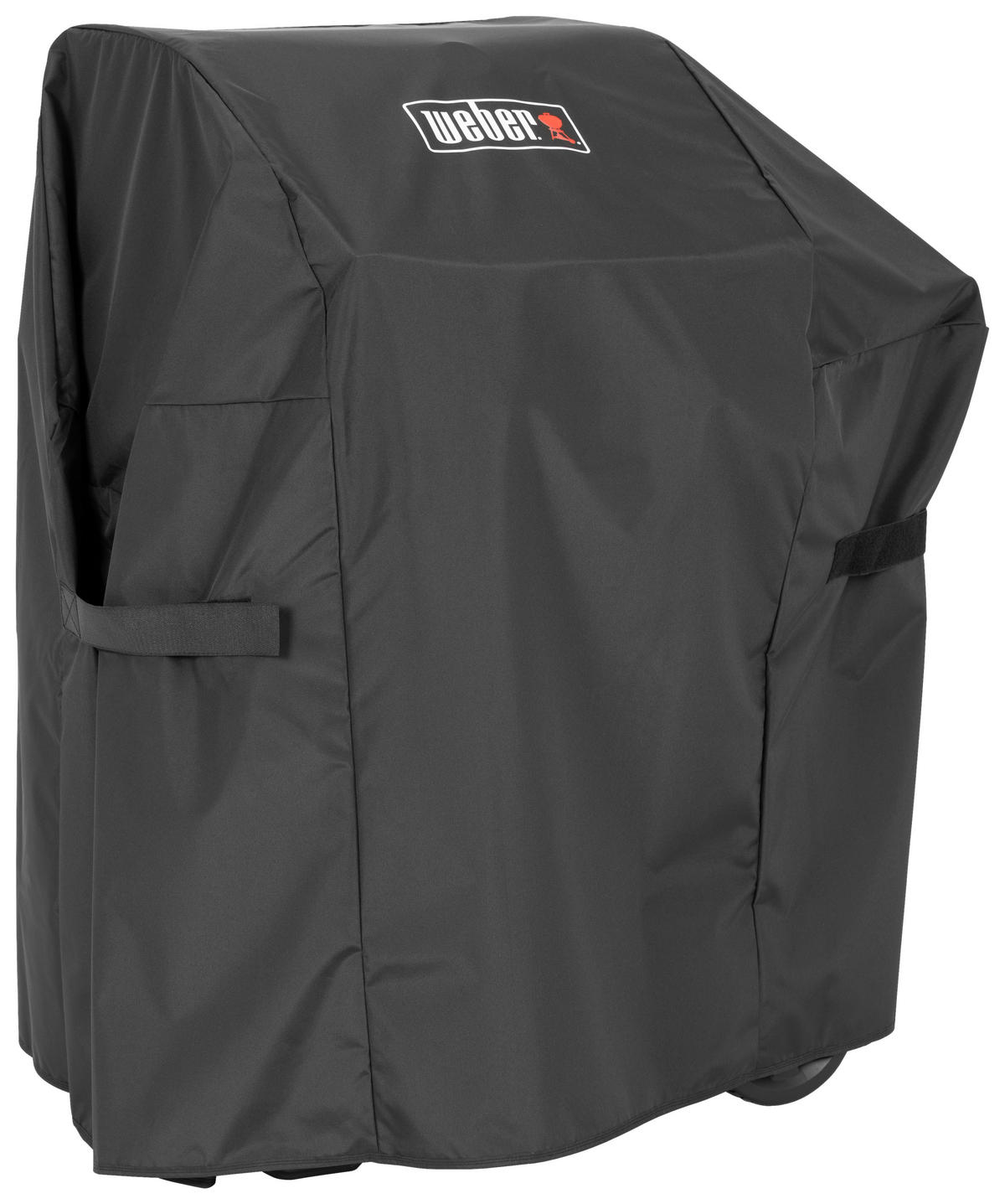 GRILLABDECKHAUBE 45/107/122 cm  - Schwarz, Basics, Kunststoff (45/107/122cm) - Weber Grill