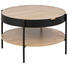 COUCHTISCH in Metall, Holzwerkstoff 75/45 cm - Eichefarben/Schwarz, Trend, Holzwerkstoff/Metall (75/45cm) COUCHTISCH in Metall, Holzwerkstoff 75/45 cm - Eichefarben/Schwarz, Trend, Holzwerkstoff/Metall (75/45cm)