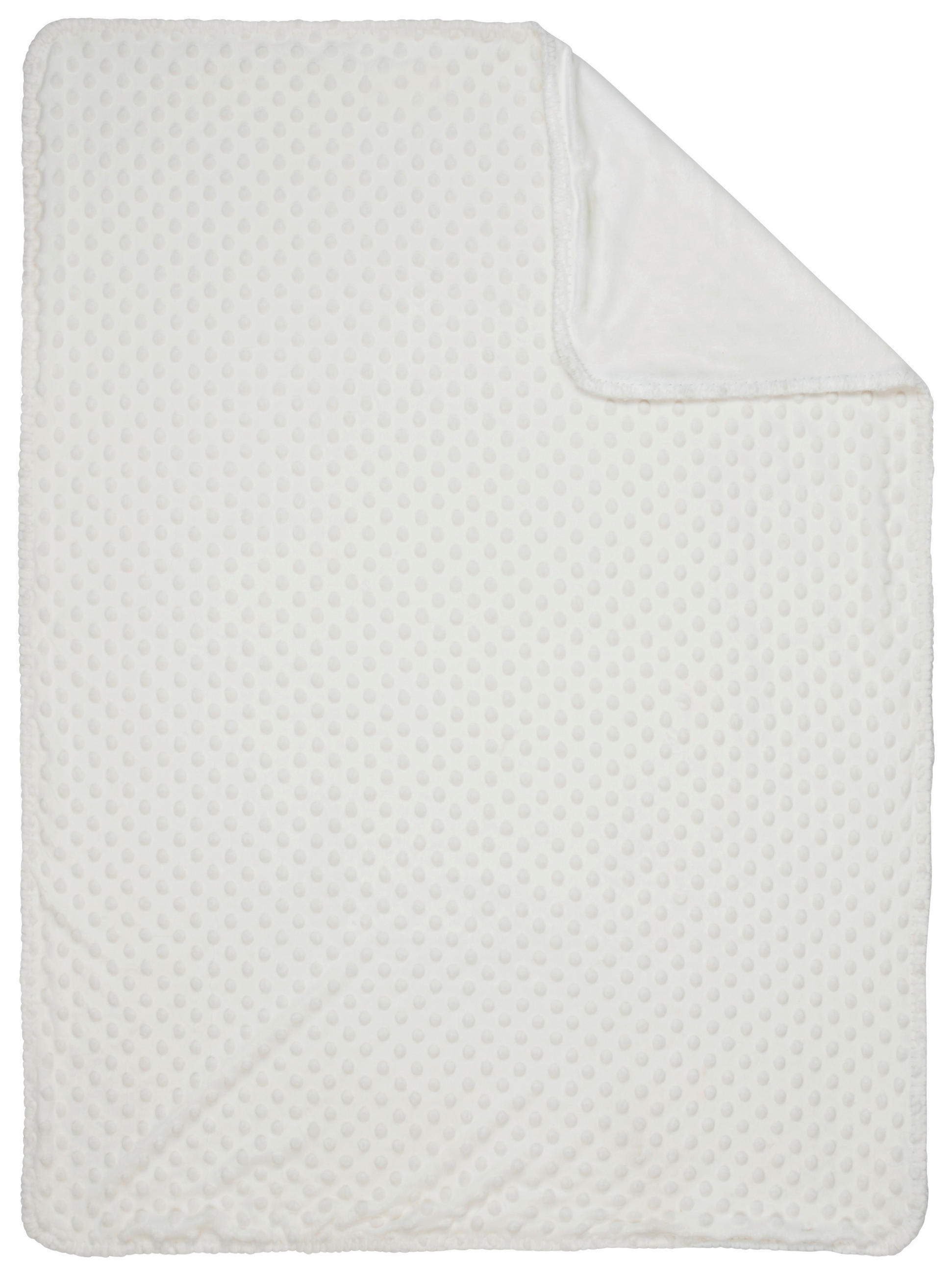 HEBKÁ DEKA, 75/100 cm - bílá, Basics, textil (75/100cm) - My Baby Lou