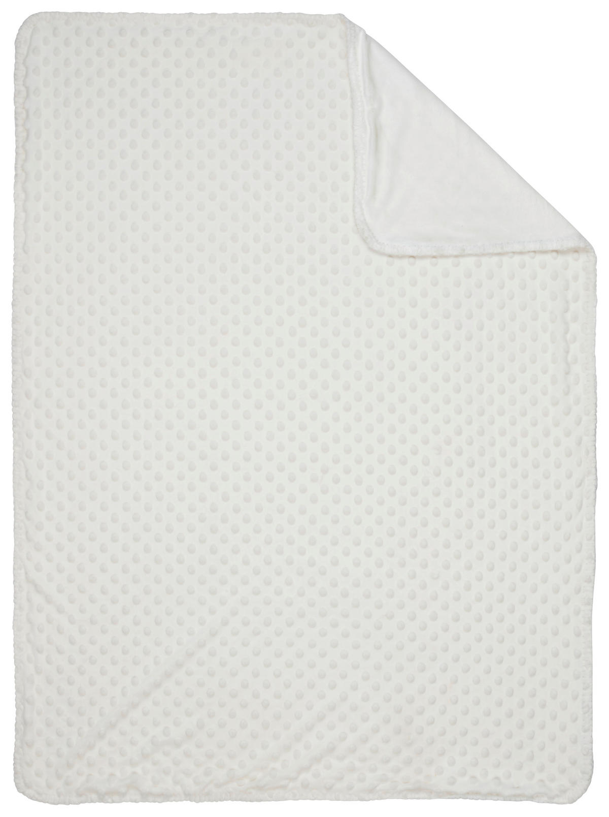 HEBKÁ DEKA, 75/100 cm - bílá, Basics, textil (75/100cm) - My Baby Lou