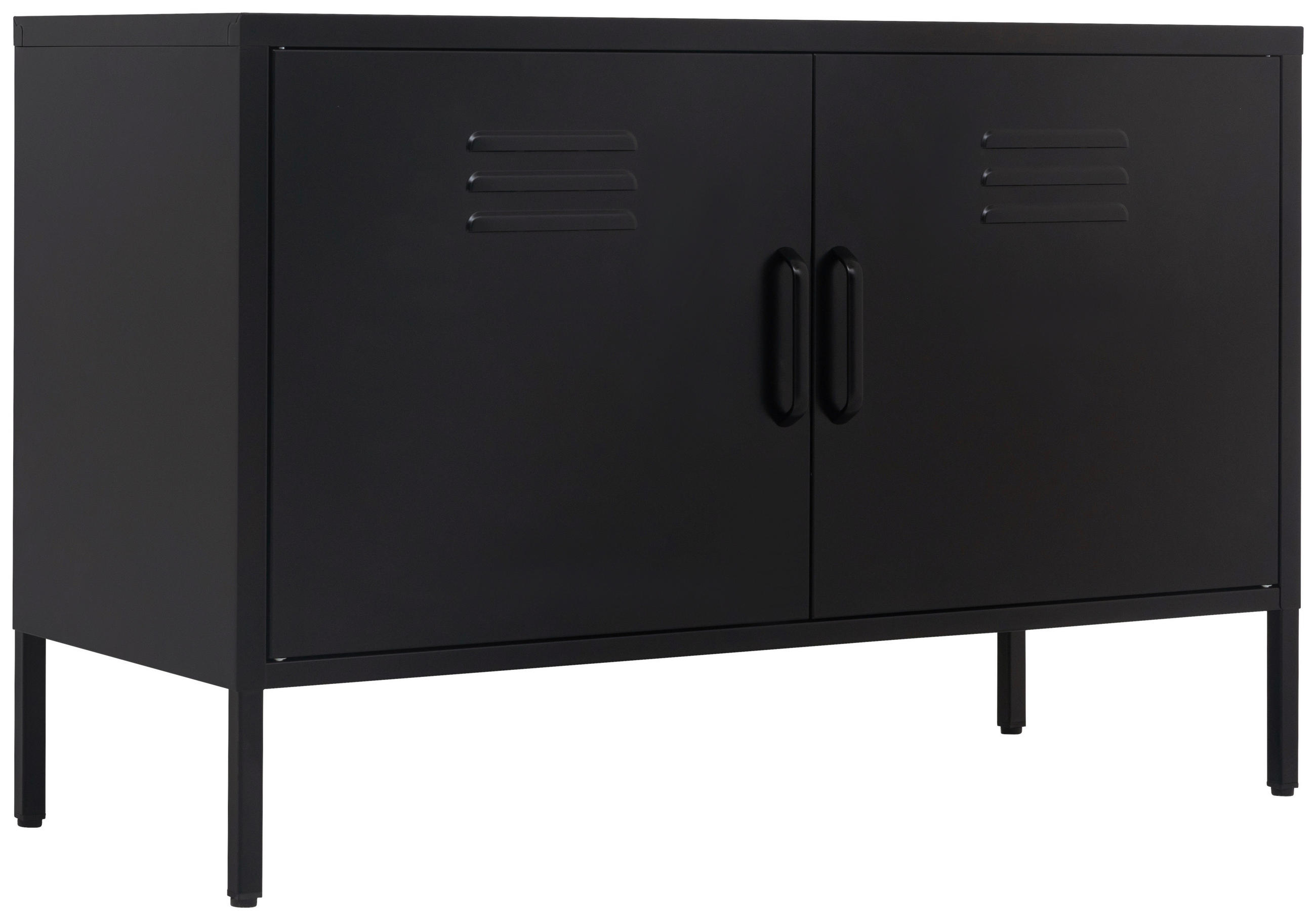 MID.YOU NÍZKÁ KOMODA, černá, 100/64/40 cm