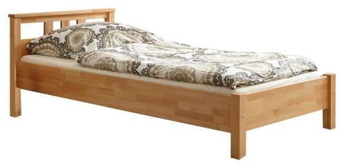 BETT 100/200 cm  in Buchefarben  - Buchefarben, KONVENTIONELL, Holz (100/200cm) - MID.YOU