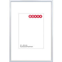 RÁM NA OBRAZY, 1 foto 21 cm x 30 cm - bílá, Basics, plast/sklo (22,3/31/1,4cm) - Boxxx