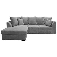 HÖRNSOFFA i manchester ljusgrå  - ljusgrå/svart, Design, textil/plast (174/259cm) - Livetastic