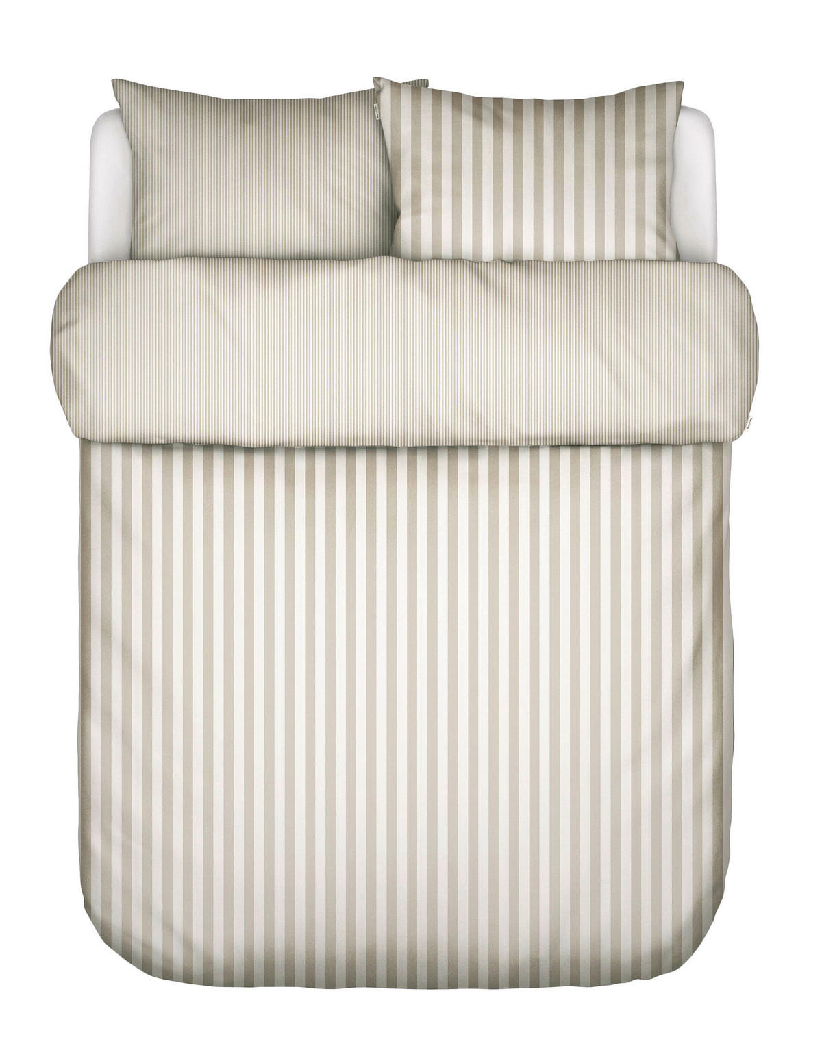 POSTELJNINA F/W 2024 200/200 cm saten peščene barve  - peščene barve, Konvencionalno, tekstil (200/200cm) - Marc O'Polo
