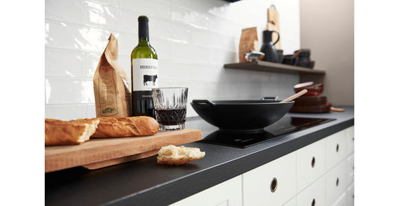 EINBAUKÜCHE - Weiß, Design, Holzwerkstoff - Dieter Knoll