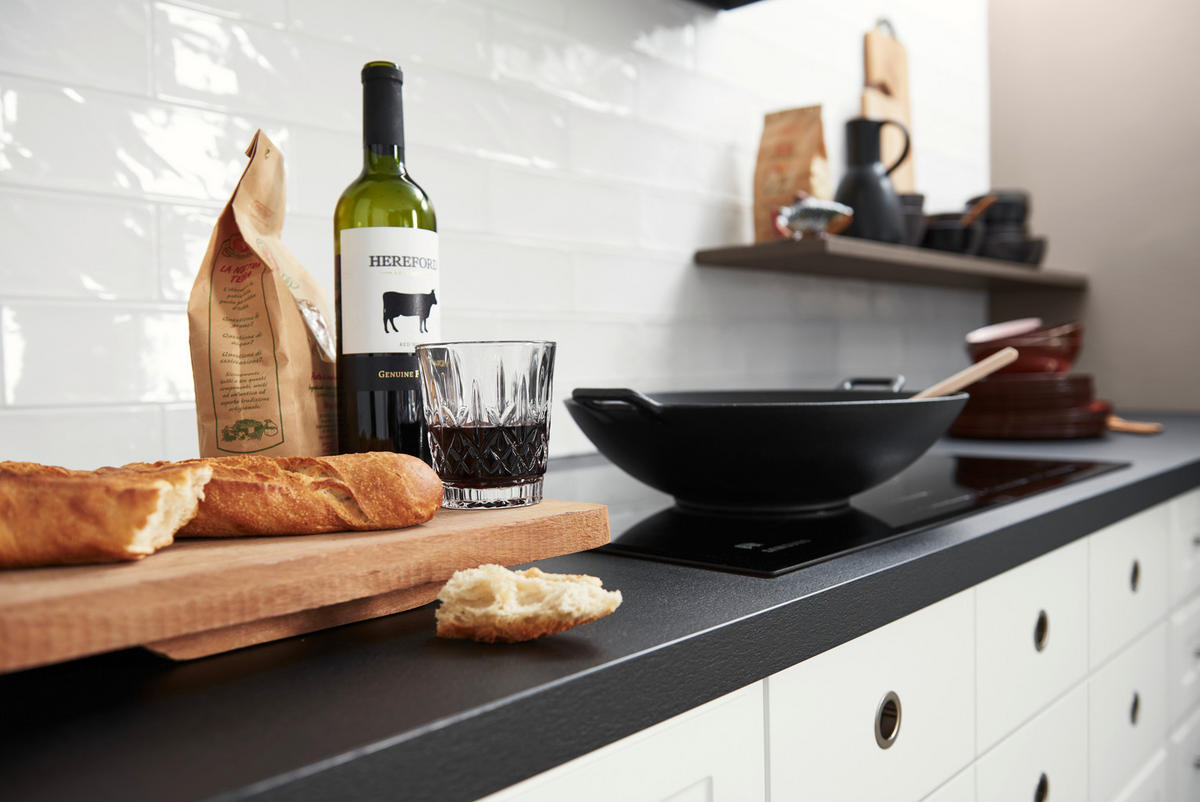 EINBAUKÜCHE TORINO LACK  - Weiß, Design, Holzwerkstoff - Nolte Küchen