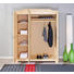 DREHTÜRENSCHRANK 3 -türig Kiefer massiv Naturfarben - Naturfarben, LIFESTYLE, Holz/Metall (150/180/56cm) - Carryhome