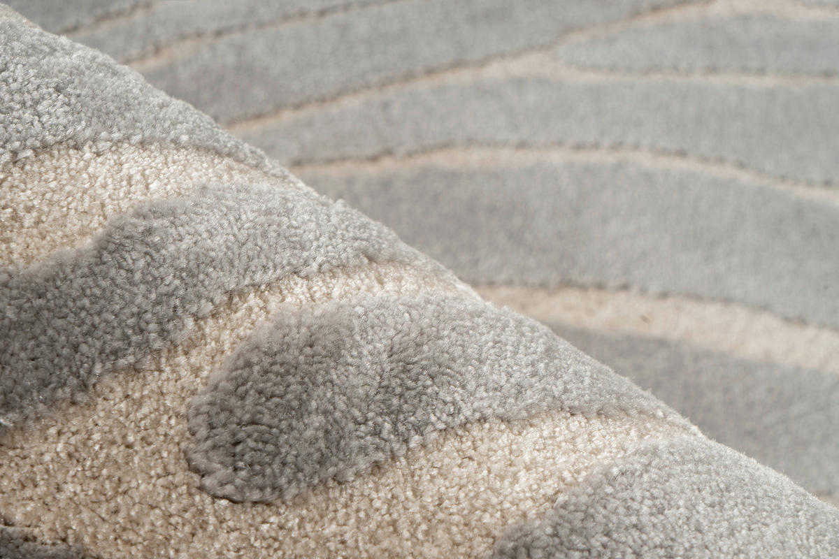 VINTAGE KOBEREC, 160/230 cm, šedá - šedá, Konvenční, textil/přírodní materiály (160/230cm)
