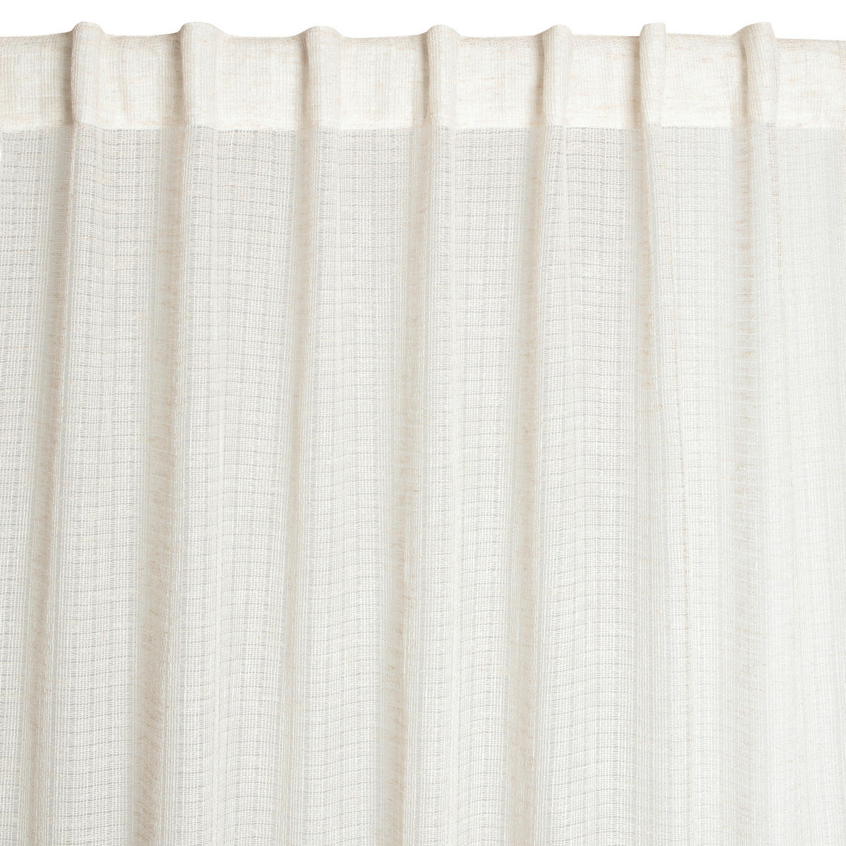 FERTIGVORHANG transparent  - Beige, Basics, Textil (140/240cm)