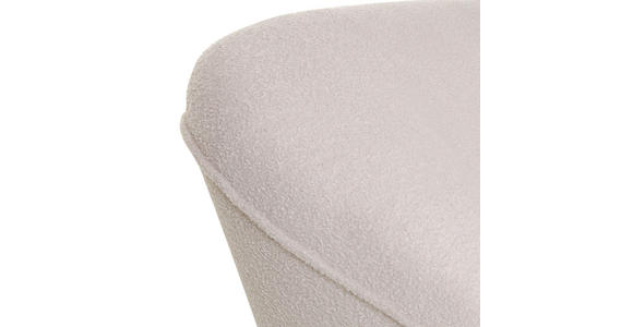 2-SITZER-SOFA in Flachgewebe Weiß  - Schwarz/Weiß, KONVENTIONELL, Kunststoff/Textil (223/79/94cm) - Carryhome