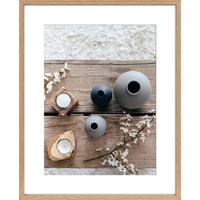 BILDERRAHMEN - Eichefarben, Basics, Glas/Holzwerkstoff (40/50cm)