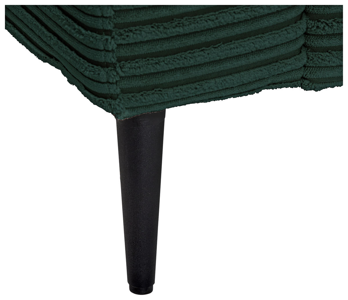 Freisteller von Carryhome ECKSOFA Dunkelgrün Cord.