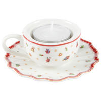 TEAMÉCSESTARTÓ - piros/fehér, Design, kerámia (9,8/9,8/4cm) - Villeroy & Boch