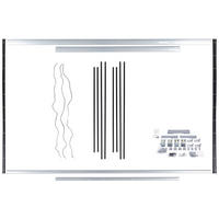 MONTÁŽNÍ BALÍČEK, černá,  - černá, Konvenční, kov/plast (360/210cm) - Hom`in