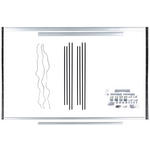 MONTAGEPAKET   - Schwarz, KONVENTIONELL, Kunststoff/Metall (360/210cm) - Hom`in