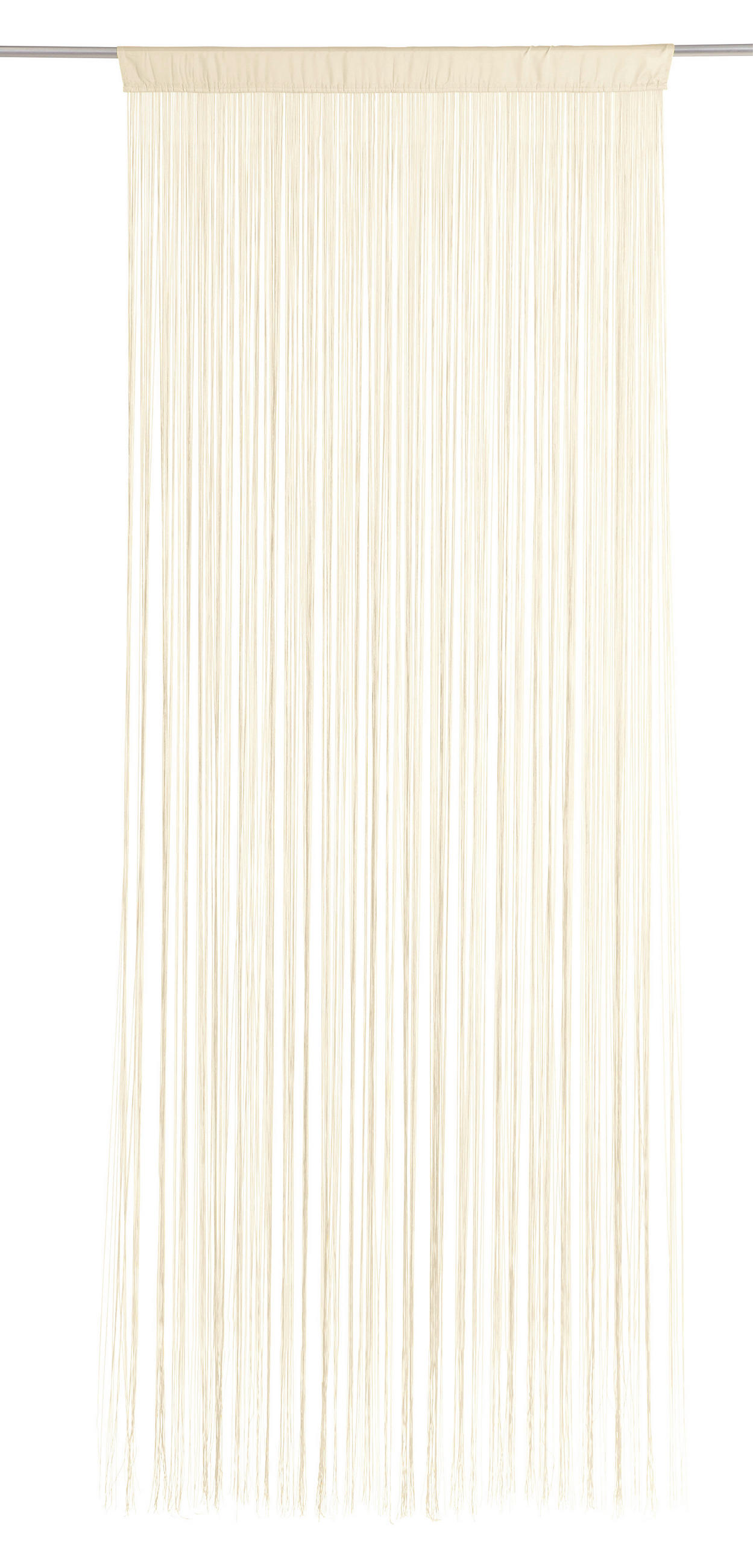 PROVÁZKOVÝ ZÁVĚS, přírodní barvy, 90/245 cm - přírodní barvy, Basics, textil (90/245cm) - Boxxx