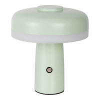 AKKU-TISCHLEUCHTE PILU 15/16.5 cm  - Mintgrün, Design, Kunststoff/Metall (15/16.5cm) - Näve