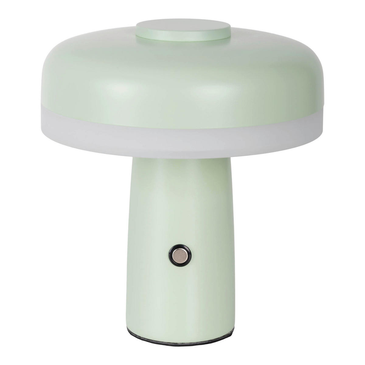 AKKU-TISCHLEUCHTE PILU 15/16.5 cm  - Mintgrün, Design, Kunststoff/Metall (15/16.5cm) - Näve