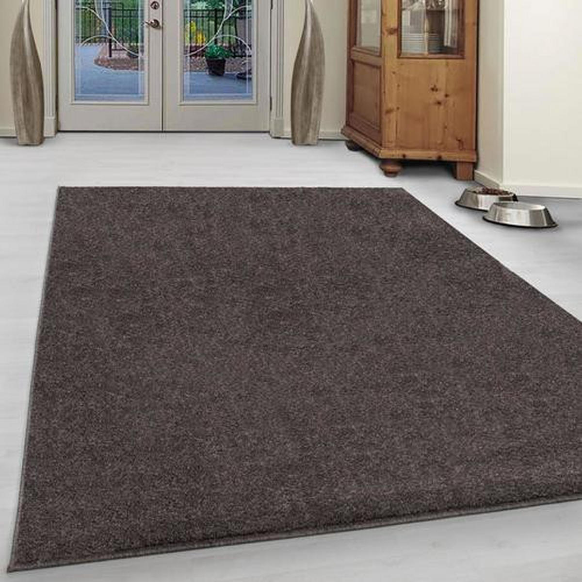HOCHFLORTEPPICH 200/290 cm ATA 7000 Hellbraun  - Hellbraun, Design, Textil (200/290cm) - Novel