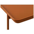 COUCHTISCH 110/55/34 cm rechteckig Terracotta  - Terracotta, Basics, Metall (110/55/34cm) - Xora
