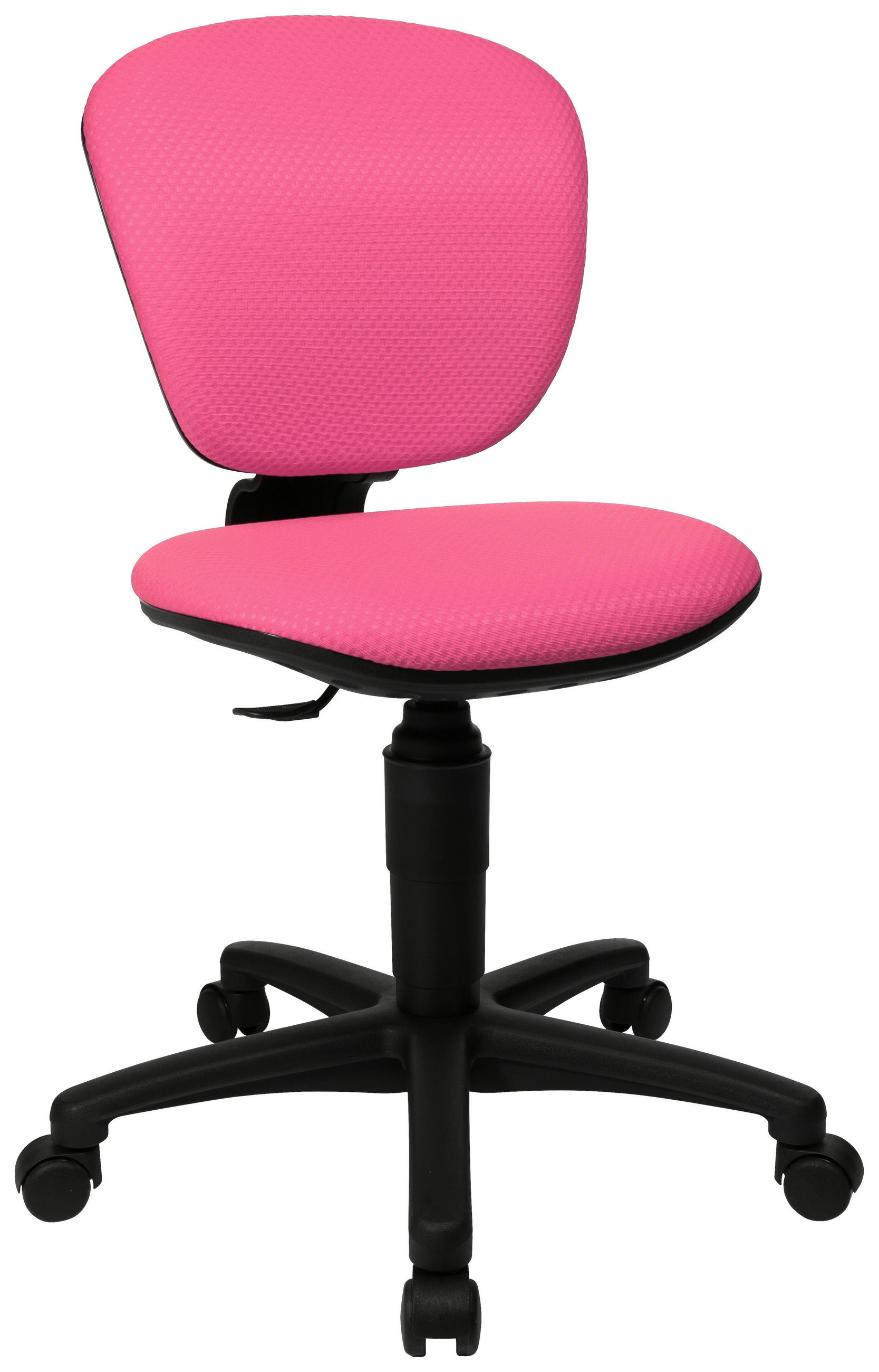 JUGENDDREHSTUHL Schwarz, Pink  - Pink/Schwarz, Basics, Kunststoff/Textil (40/40-49/38cm) - Xora