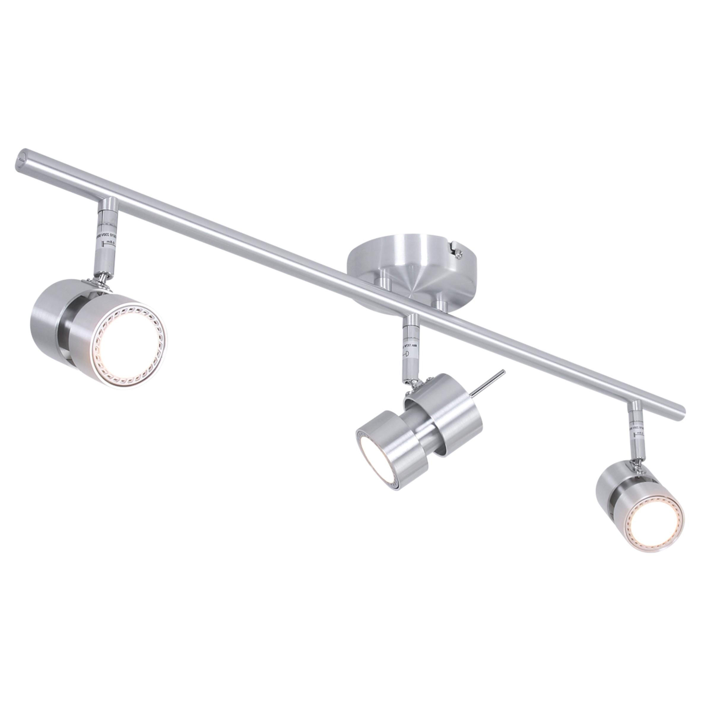DECKENLEUCHTE     - Silberfarben, Trend, Metall (12/12/12cm)
