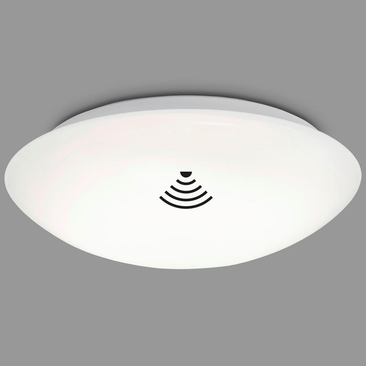 LED-DECKENLEUCHTE Elipso 27,8/6,5 cm   - Weiß, KONVENTIONELL, Kunststoff/Metall (27,8/6,5cm)