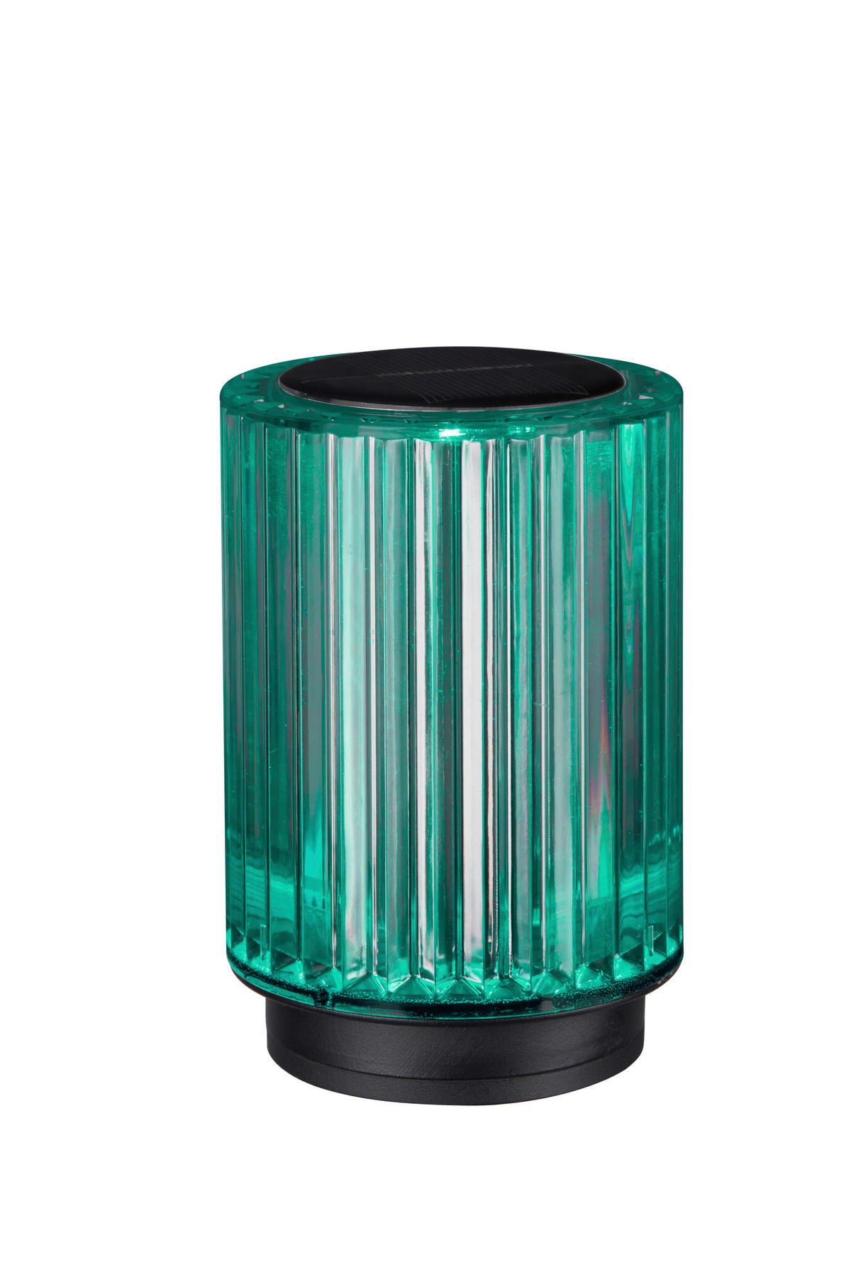 SOLCELLSLAMPA 8,5/12 cm   - svart/transparent, Lifestyle, plast (8,5/12cm) - Ambia Garden