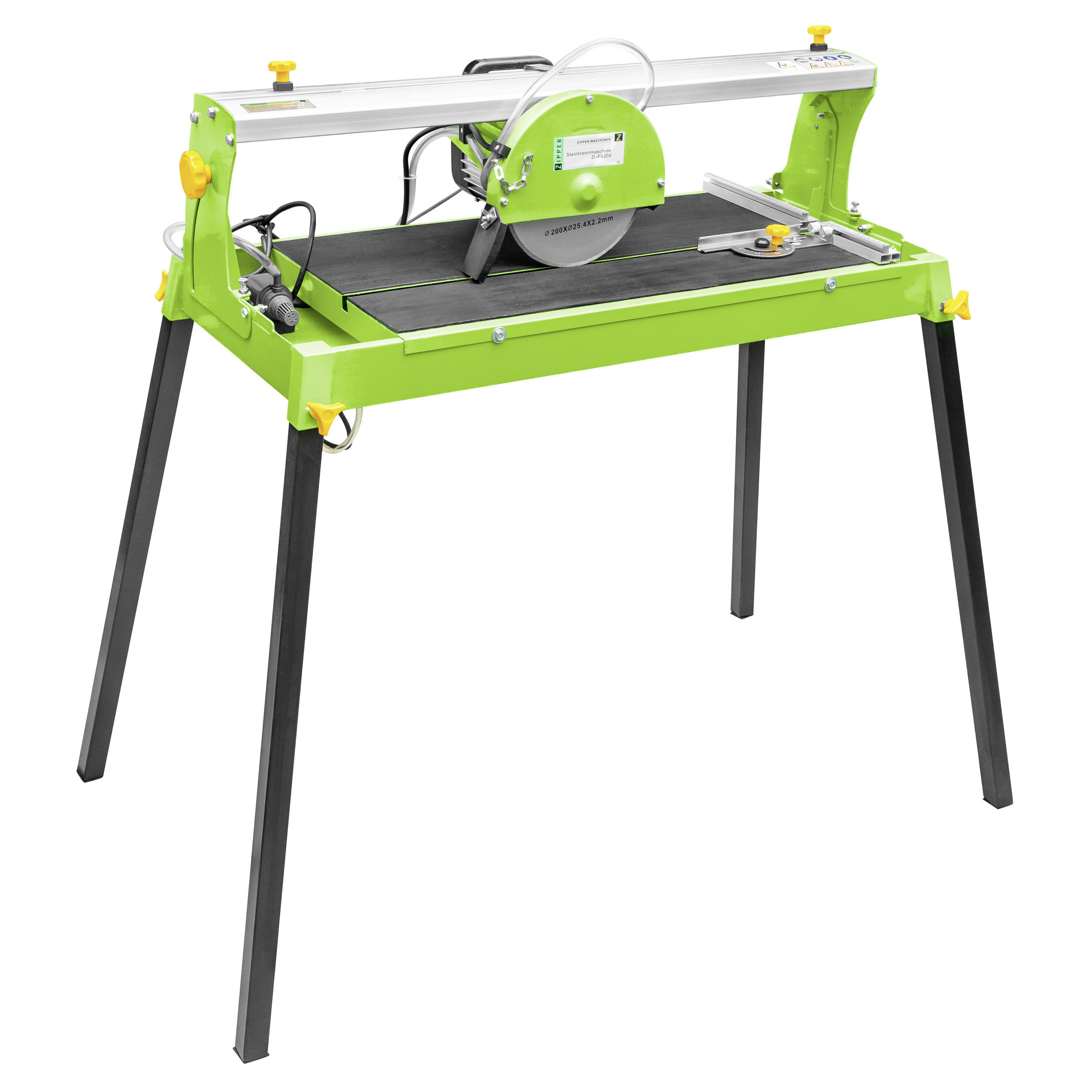 ELEKTRISCHER FLIESENSCHNEIDER  - Grün, Basics, Metall - Zipper