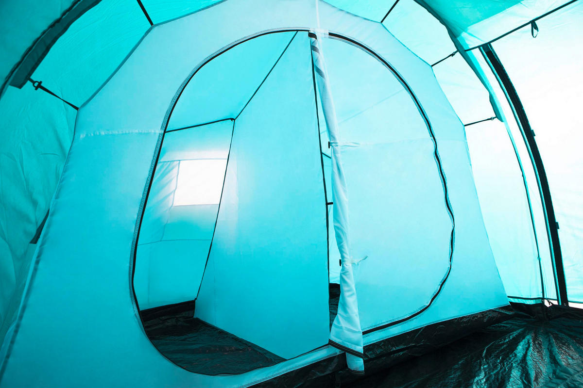 ZELT PAVILLO 68094 - Weiß/Hellblau, KONVENTIONELL, Glas/Kunststoff (490/280/200cm) - Bestway