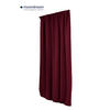 WÄRMESCHUTZVORHANG Verdunkelung  - Rot, Basics, Textil (145/260cm)