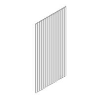 AKUSTIČNI PANEL   - boje oraha, Design, drvni materijal/tekstil (60/120/1,5cm) - MID.YOU