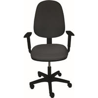 OTOČNÁ ŽIDLE PRO MLADÉ, šedá - šedá/černá, Moderní, kov/textil (47-60/106-119/47cm) - Xora
