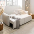 ECKSOFA  in Jersey Creme  - Creme/Schwarz, KONVENTIONELL, Kunststoff/Textil (238/148cm) - Carryhome