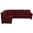 WOHNLANDSCHAFT in Leder Brombeere - Eichefarben/Brombeere, Design, Leder/Holz (246/304cm) - Beldomo Premium WOHNLANDSCHAFT in Leder Brombeere - Eichefarben/Brombeere, Design, Leder/Holz (246/304cm) - Beldomo Premium