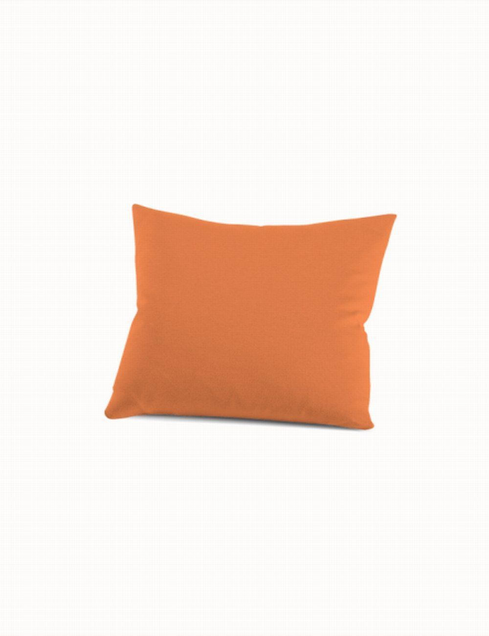KOPFKISSENBEZUG Barcelona Jersey - Orange, Basics, Textil (40/40cm) - Schlafgut