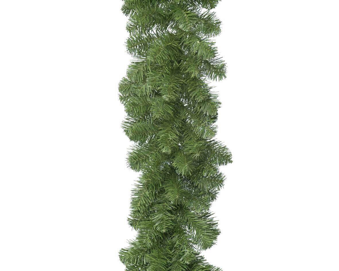 GIRLANDA - zelena, Basics, plastika (270cm) - X-Mas