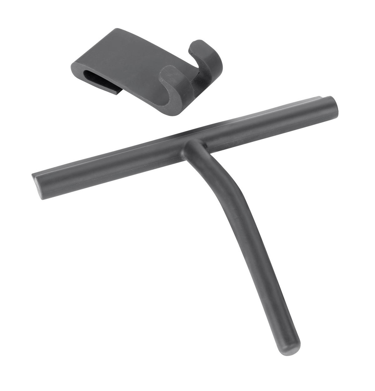 DUSCHABZIEHER - Schwarz, KONVENTIONELL, Kunststoff (21/25,5/4cm) - Schöner Wohnen