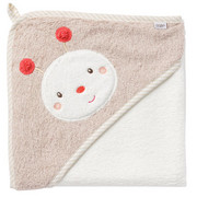 KAPUZENBADETUCH - Rosa/Weiß, Basics, Textil (80/80cm) - Fehn